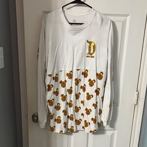Disney White and Gold Spirt Jersey